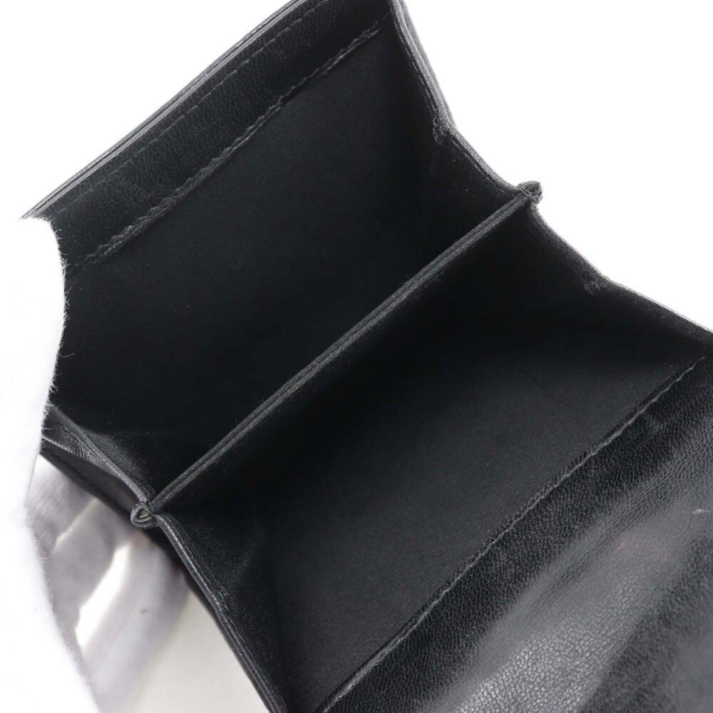 CHANEL Authentic Black Leather Wallet - Picture 8 of 14